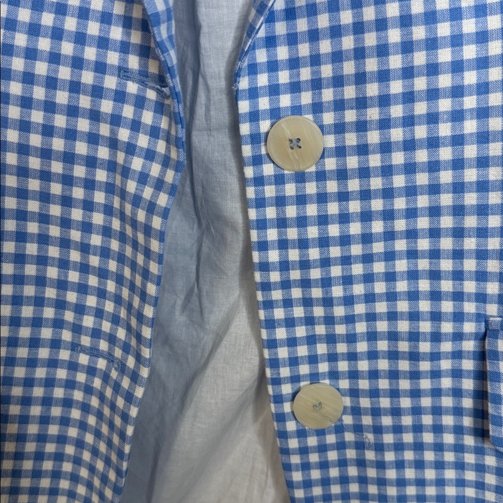 Mango Gingham Blazer - Picture 7 of 14
